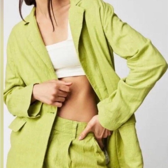 Free People Jackets & Blazers - Free People NWT Good Lookin’ Suit Jacket Blazer